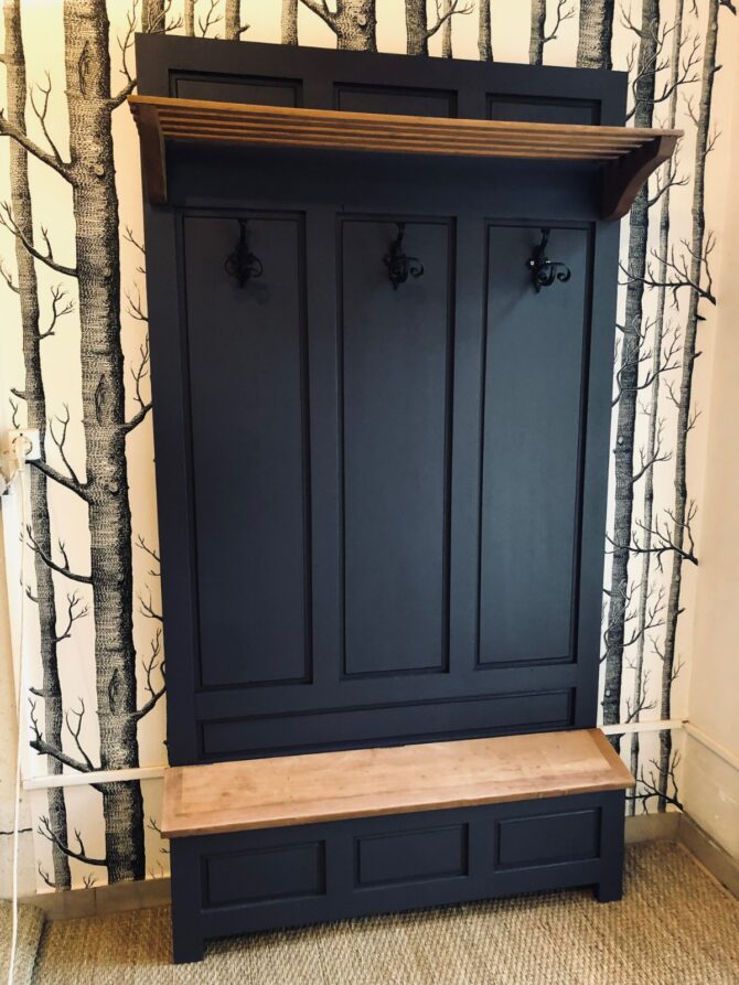 Un porte manteau / porte chapeaux relooké