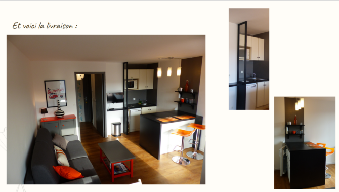 ldid aménagement d'un appartement sur la Côte d'Opale pour la location en meublé